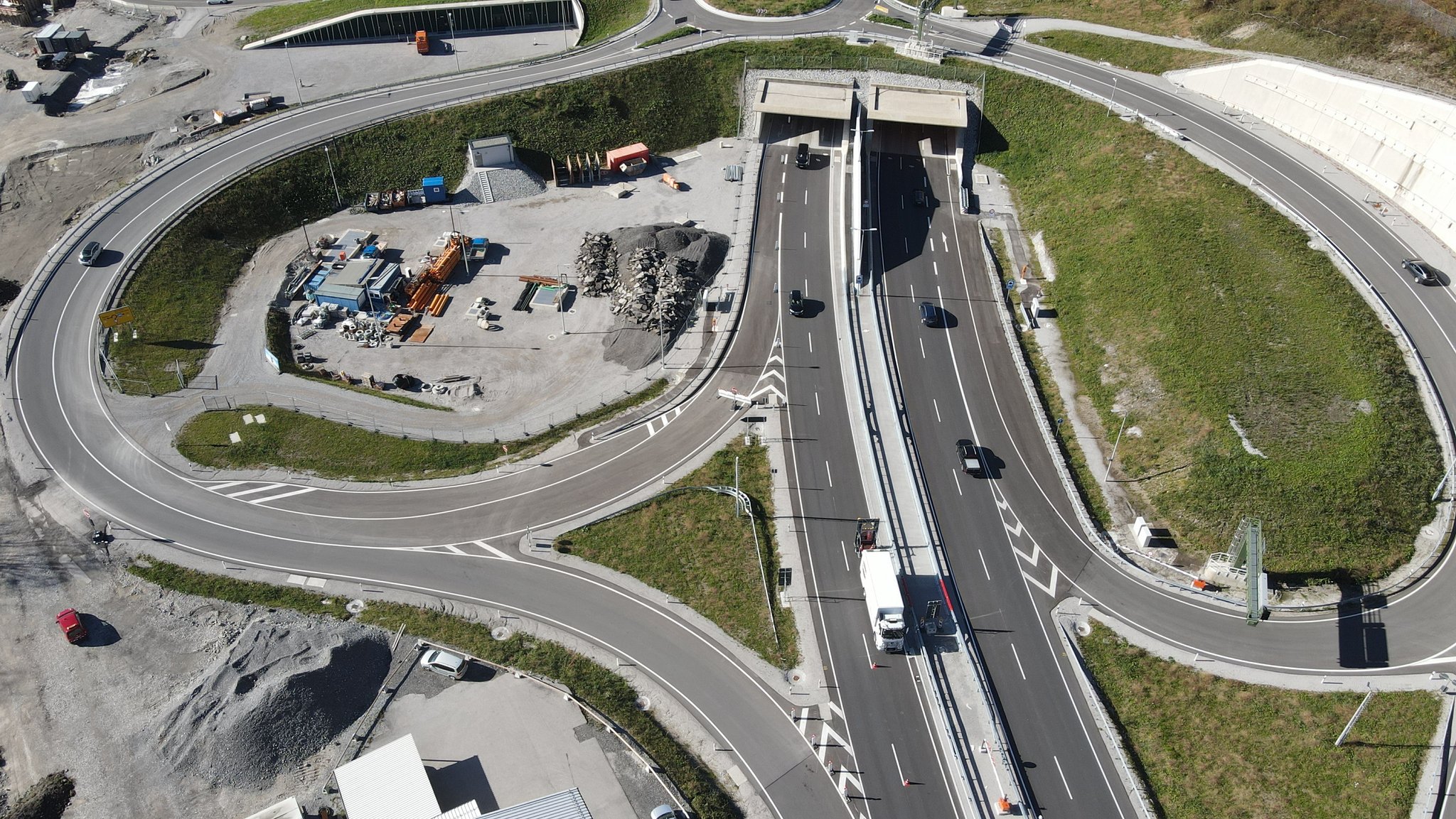 Oberauer Tunnel: bei viel Verkehr nur noch einspurig befahrbar