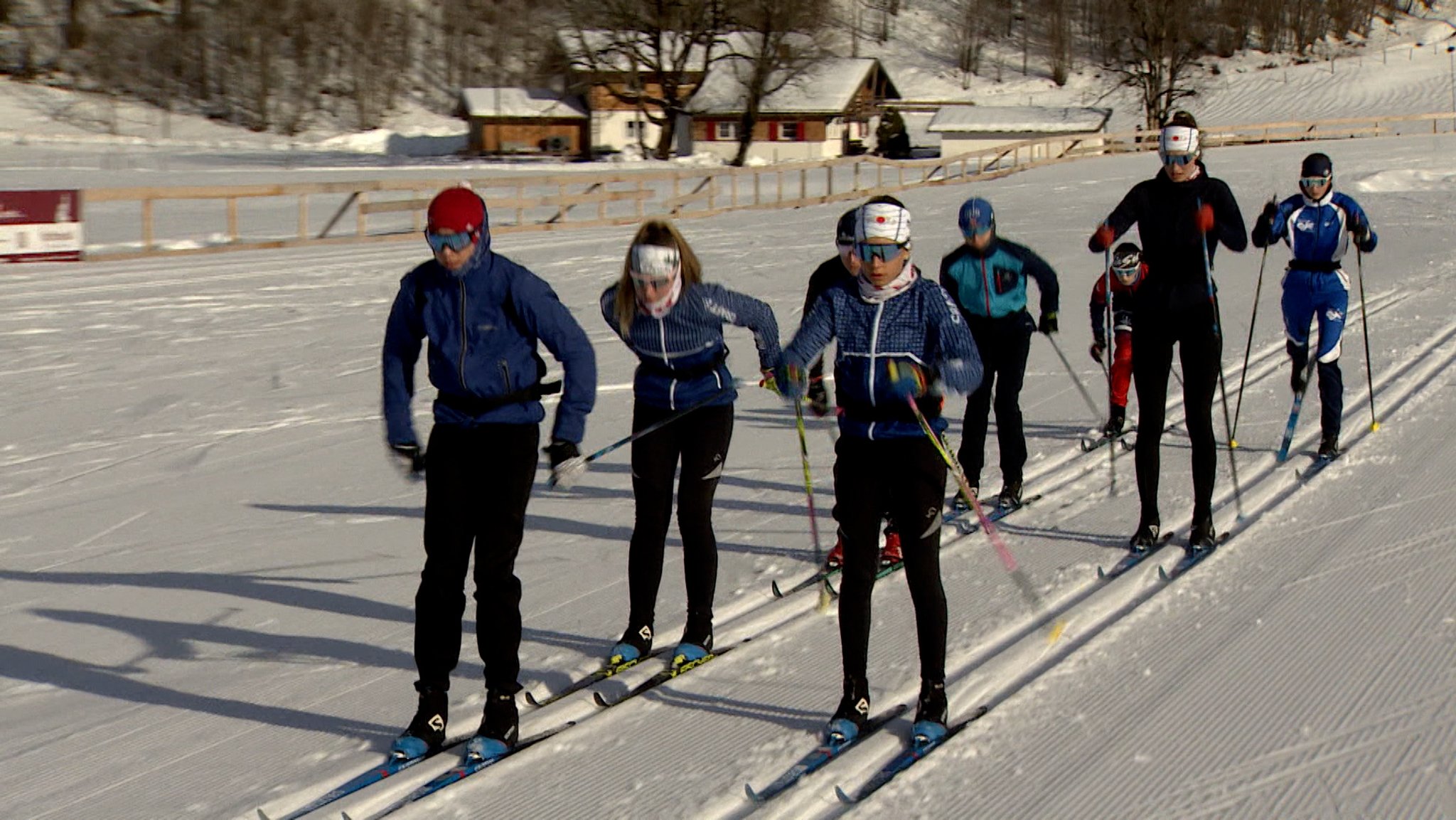 Nachwuchstraining beim SC Oberstdorf.