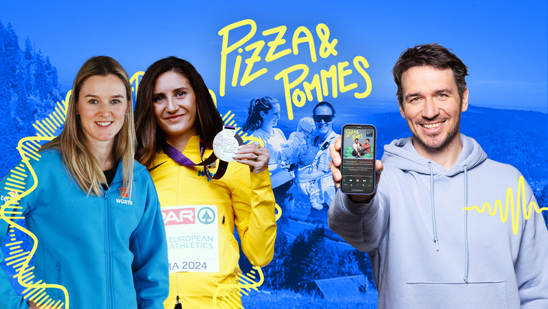 Pizza & Pommes | Bild: collage/BRSport Pizza & Pommes