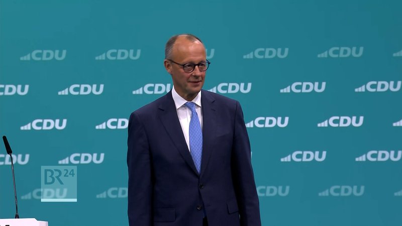 Friedrich Merz | Bild: Bayerischer Rundfunk 2024 Friedrich Merz