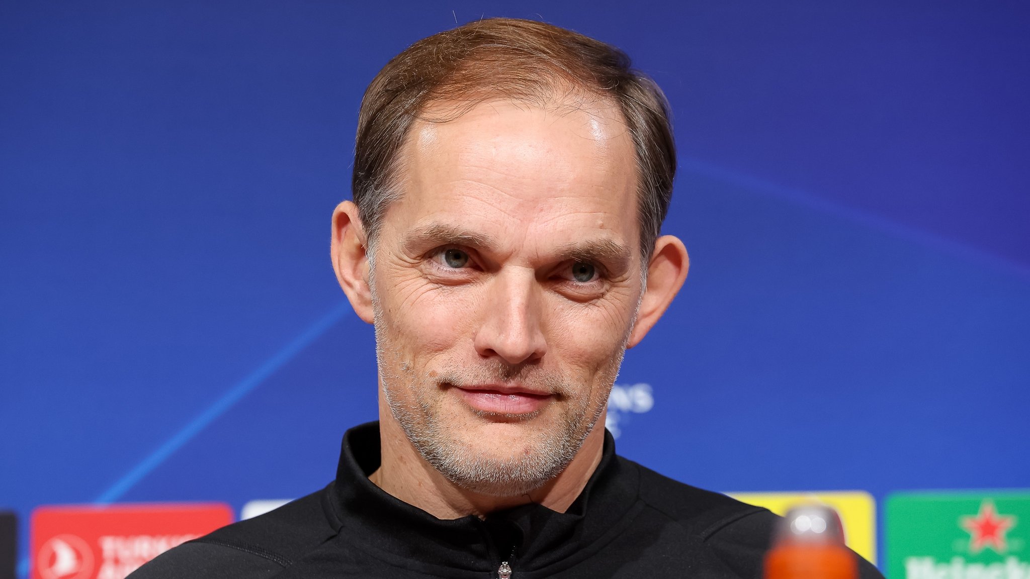 Thomas Tuchel auf der PK vor Kopenhagen