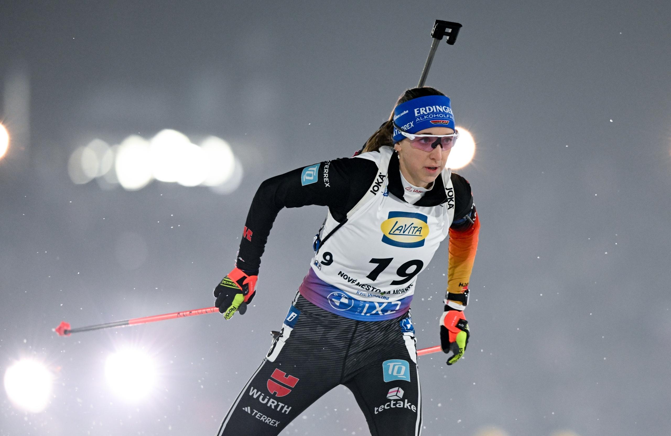 Preuß bei der Biathlon-WM in Nove Mesto
