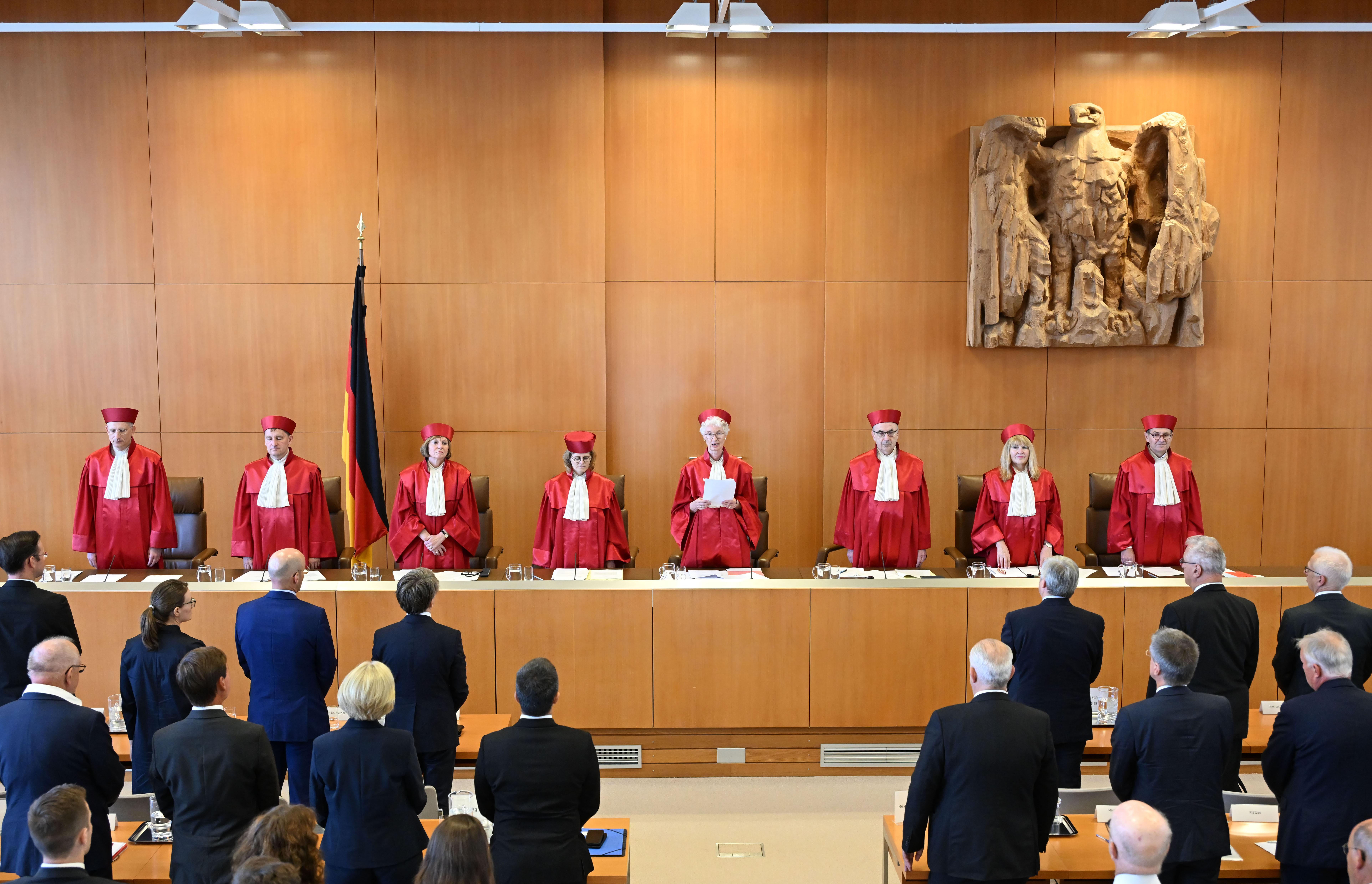 Der Zweite Senat des Bundesverfassungsgerichts