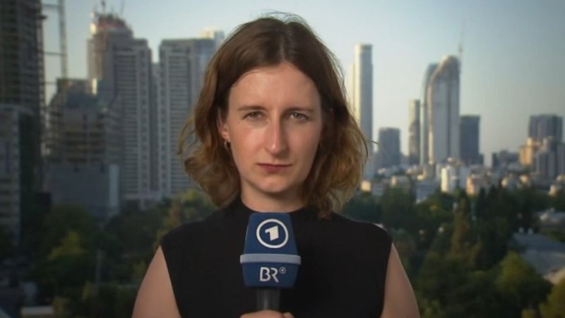BR-Korrespondentin Laura Goudkamp in Israel | Bild: BR BR-Korrespondentin Laura Goudkamp in Israel
