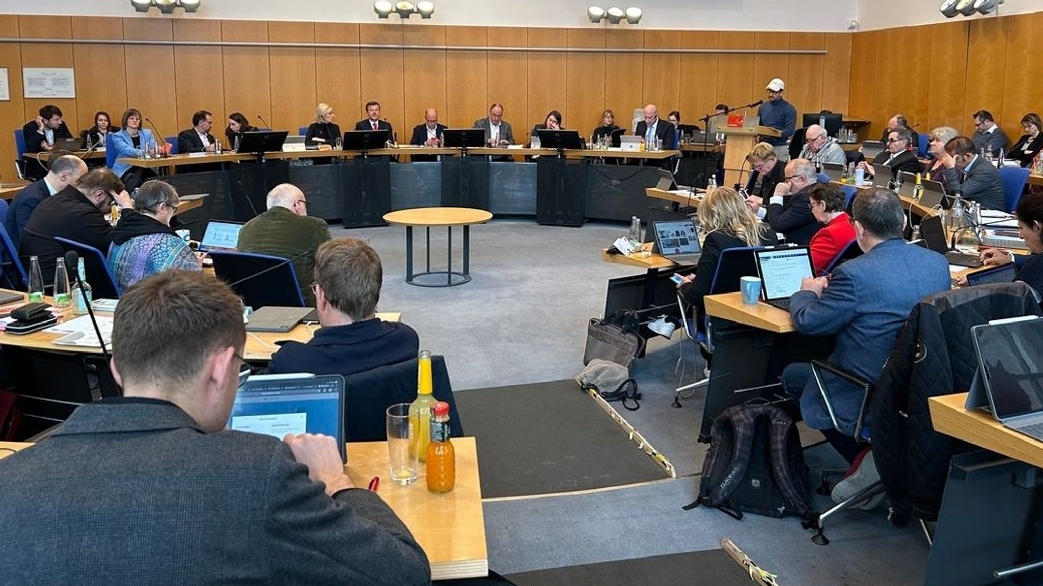 Eine Sitzung des Nürnberger Stadtrats