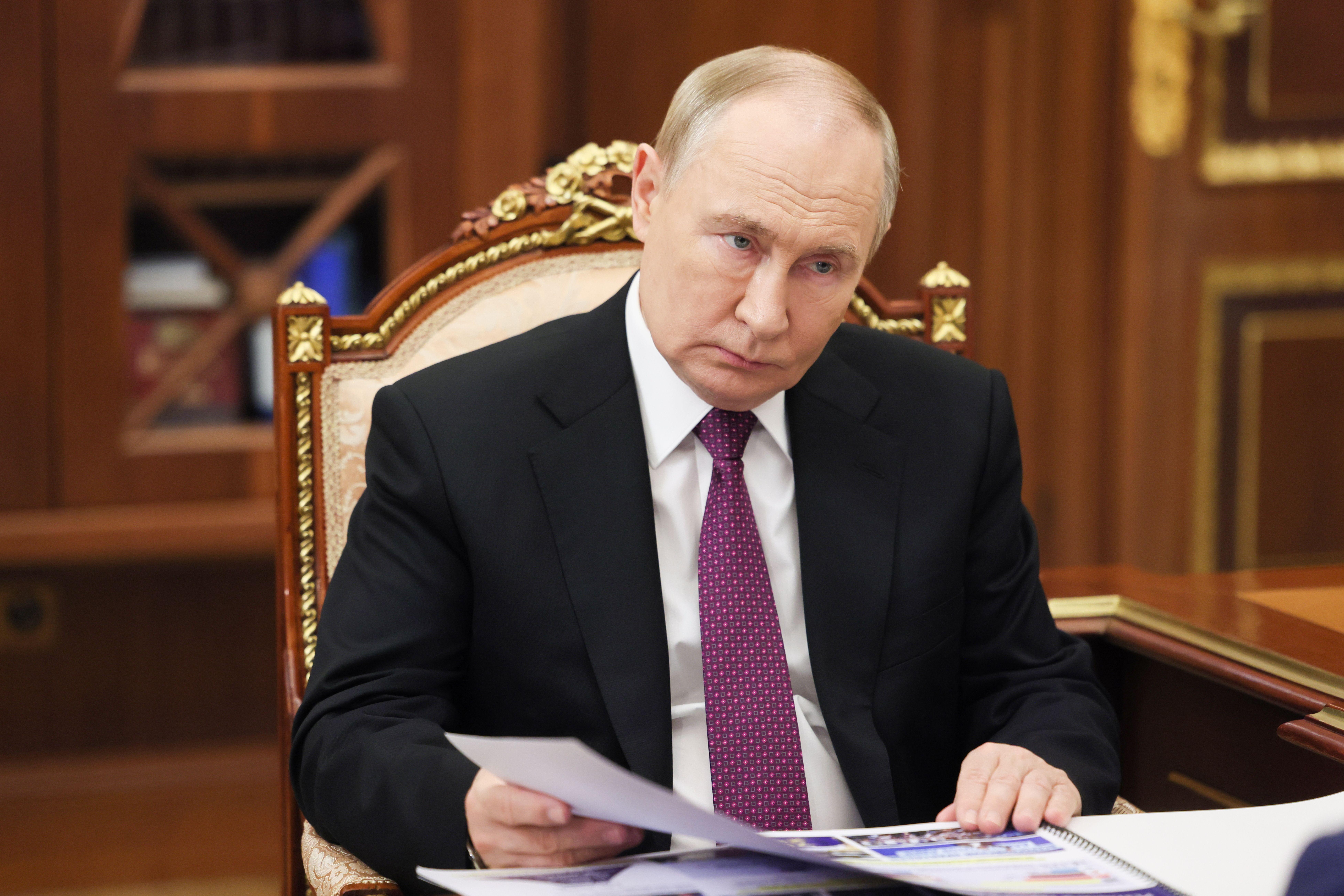 Am 14. November bei einer Besprechung mit einem russischen Parteichef