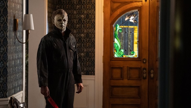 Hat noch nicht genug vom Meucheln: Serienkiller Michael Meyers in "Halloween Ends" (Filmszene).