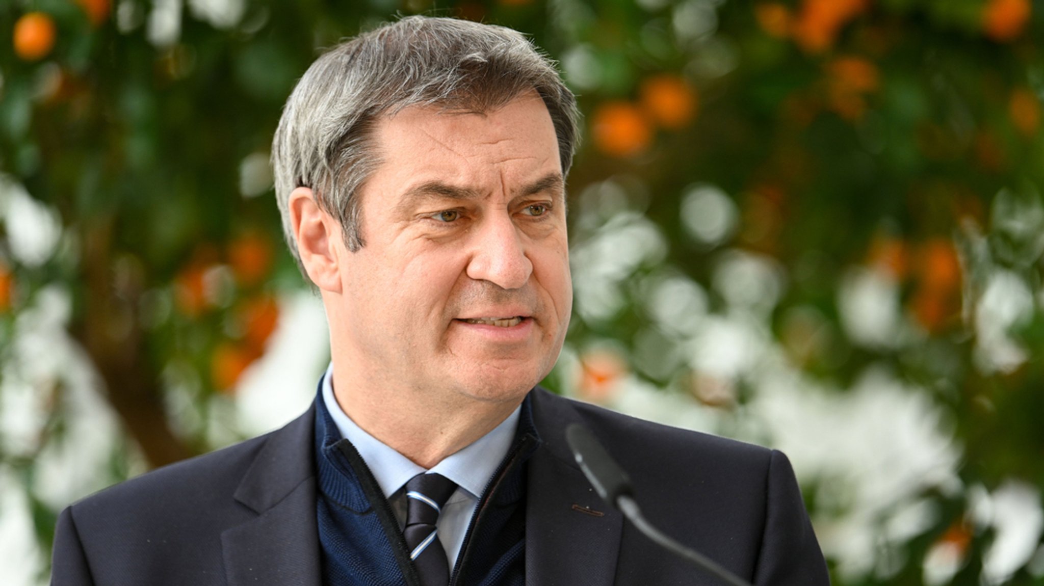 Bayerns Ministerpräsident Markus Söder (CSU) sagt seine Golfreise ab - wegen einer Corona-Infektion (Archivbild)