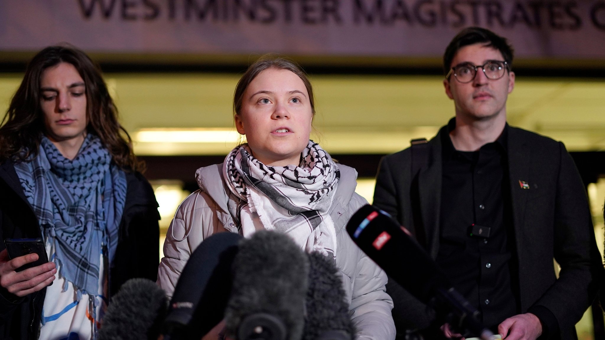 Pro-Palästina-Demo: Greta Thunberg in Kopenhagen festgenommen