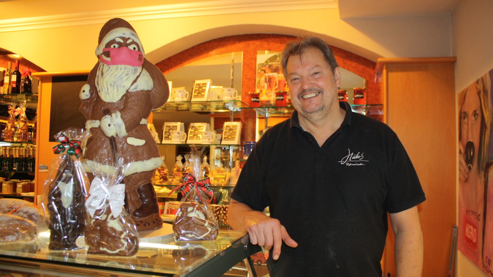 Schoko Nikolaus Mit Maske Aus Bad Konigshofen Wird Verkaufshit Br24