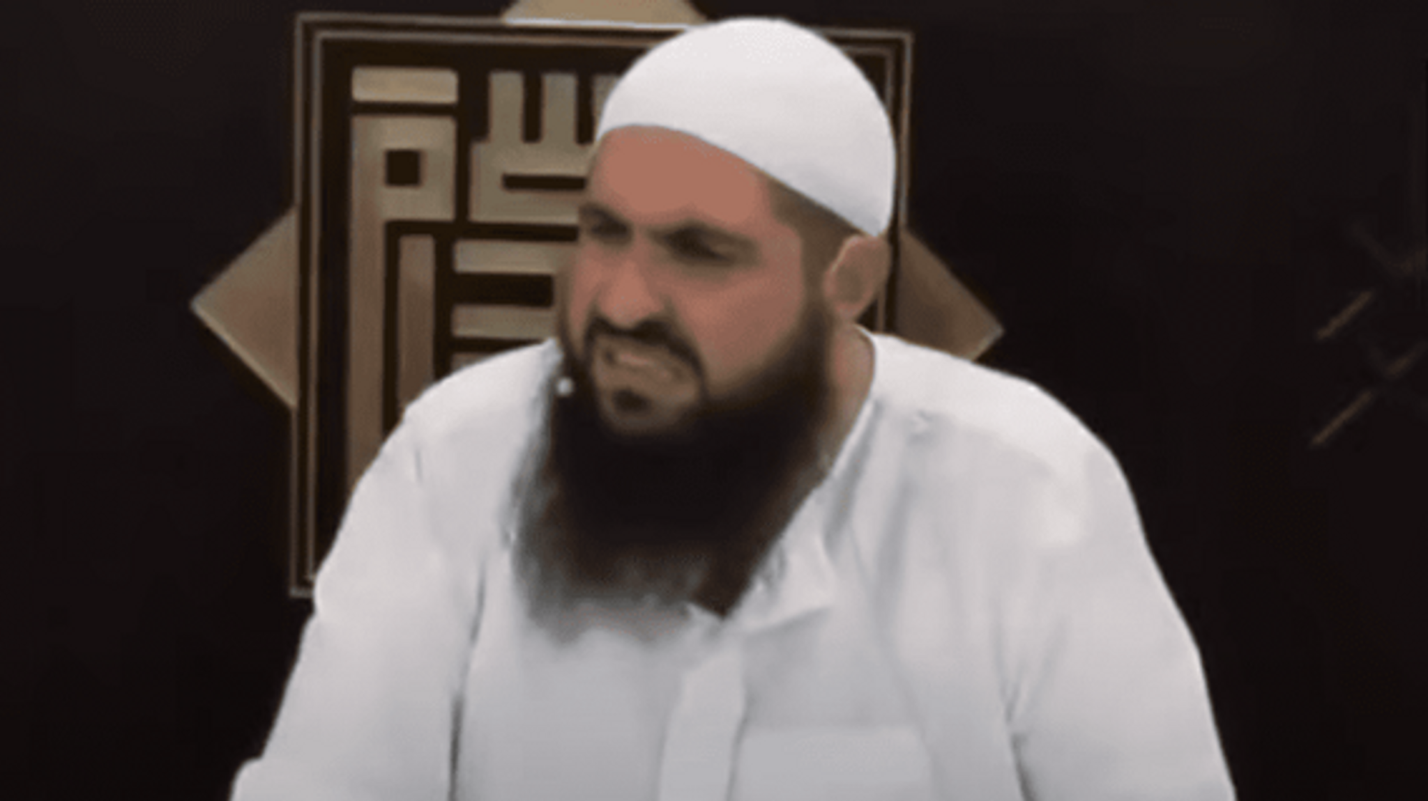 Mohammad Hoblos, radikalislamischer Hassprediger, hat ein Video online gestellt, das seit Jahren viral geht. 