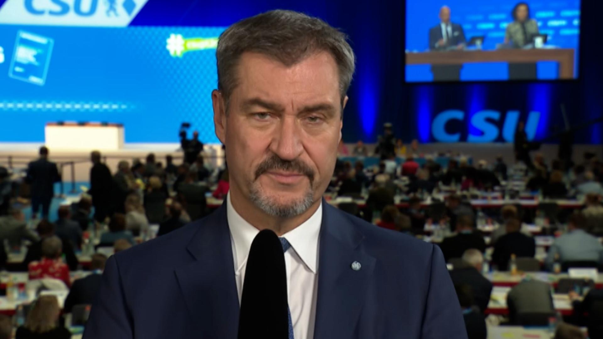 Markus Söder im Interview mit BR24