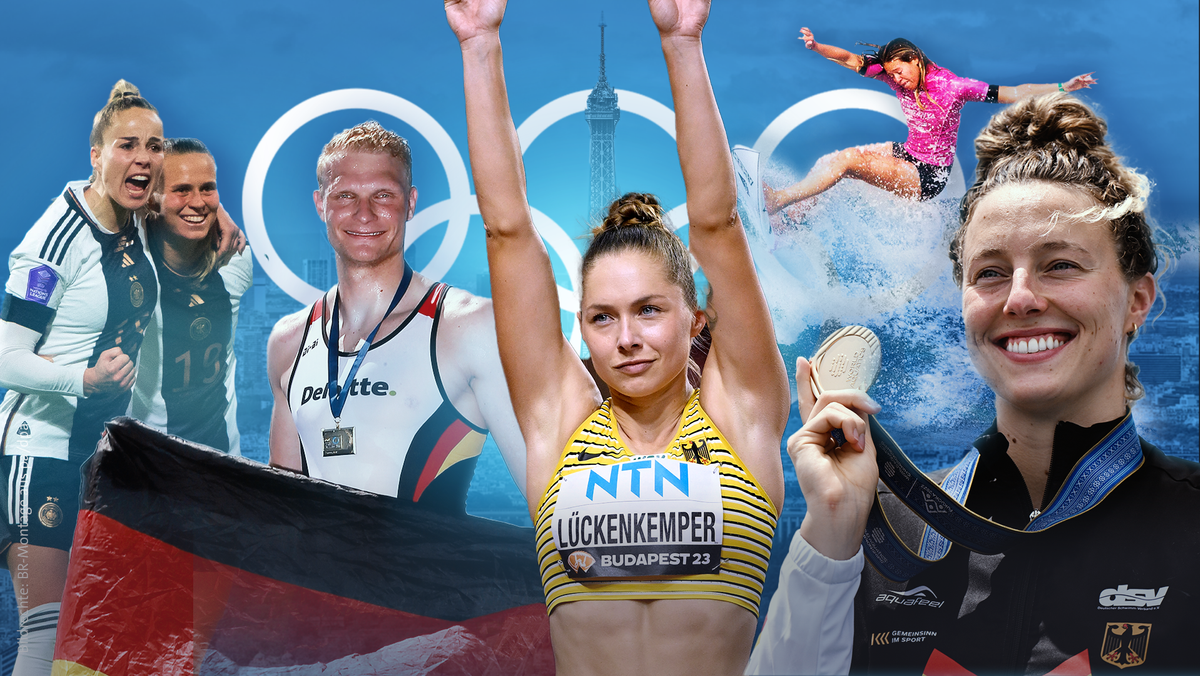 100 Tage bis Olympia 2024: Das sind Bayerns Medaillenjäger
