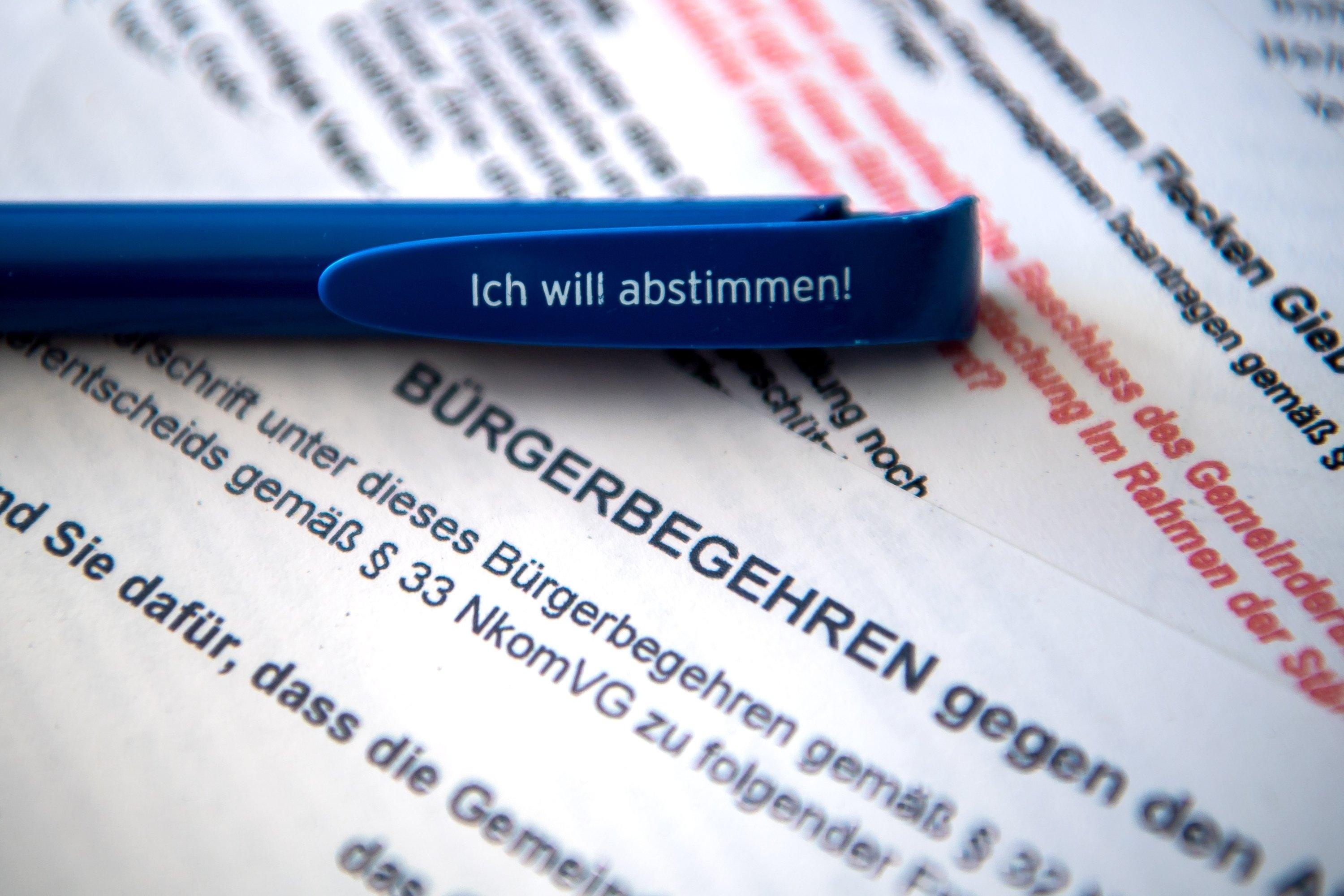 Die Zahl der Bürgerbegehren ist in Bayern gestiegen