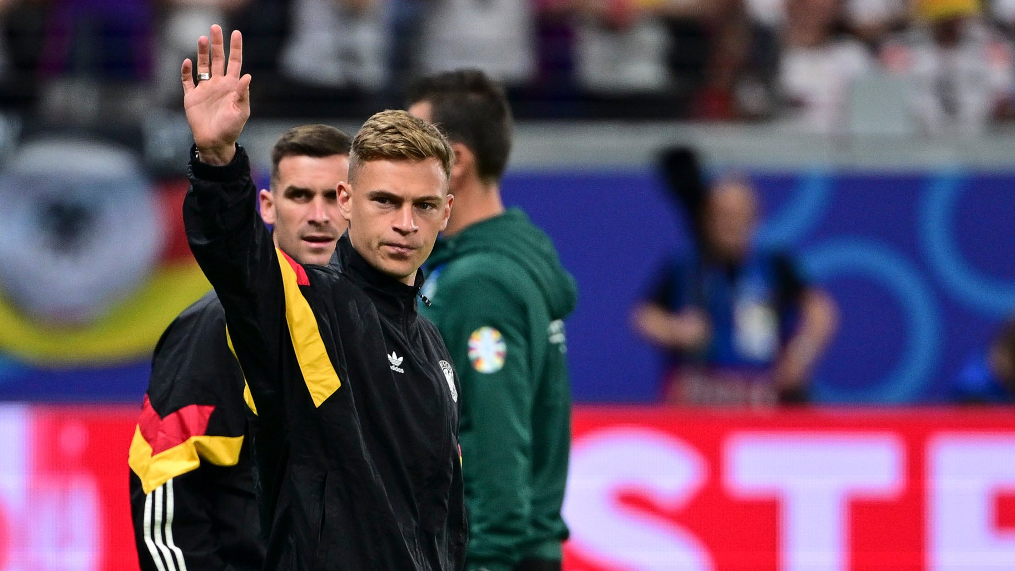 Joshua Kimmich im Trainingsanzug der deutschen Nationalmannschaft