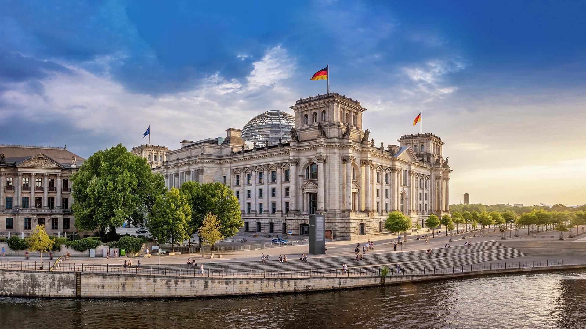 Der Reichstag in Berlin