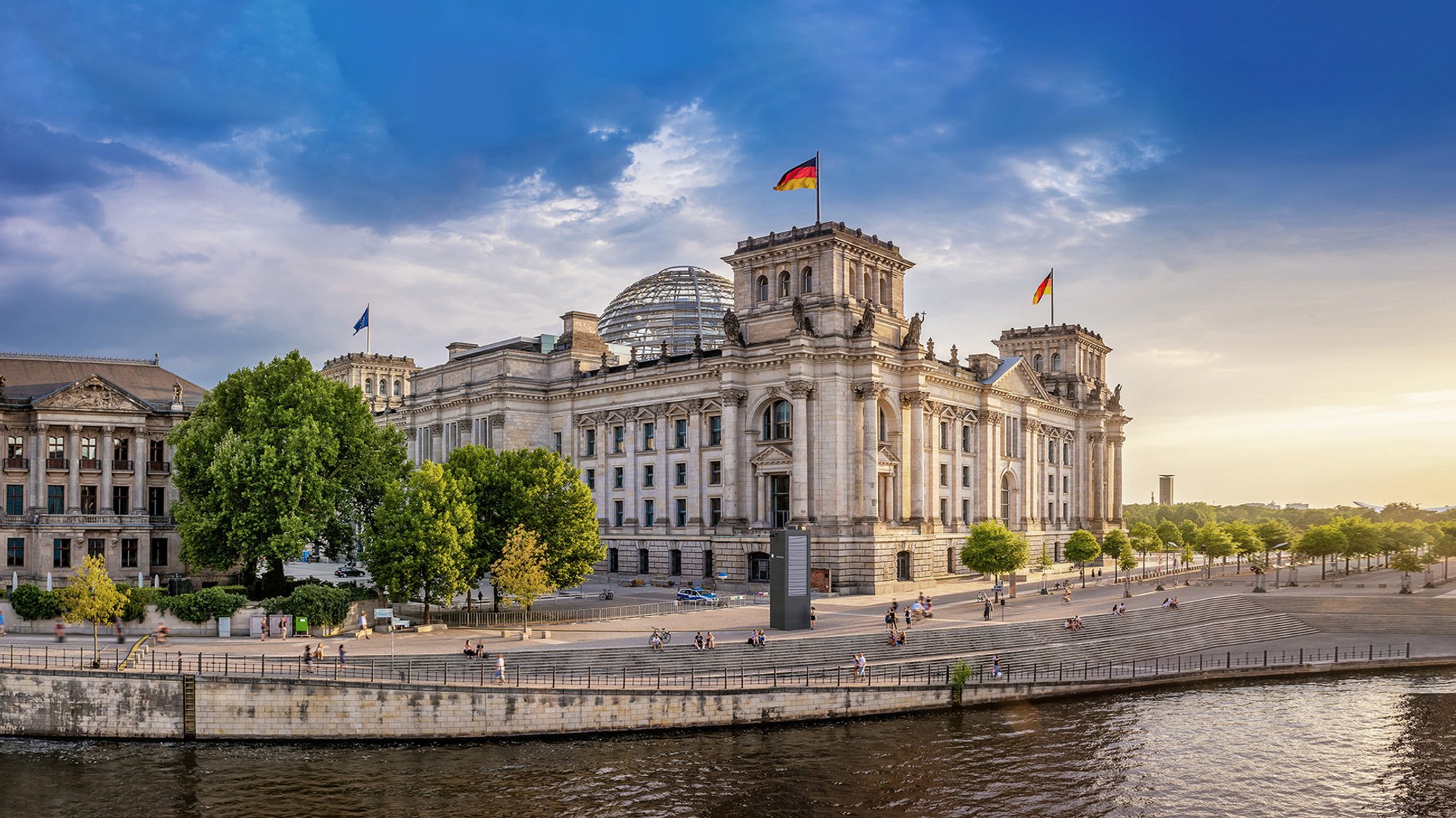 Der Reichstag in Berlin