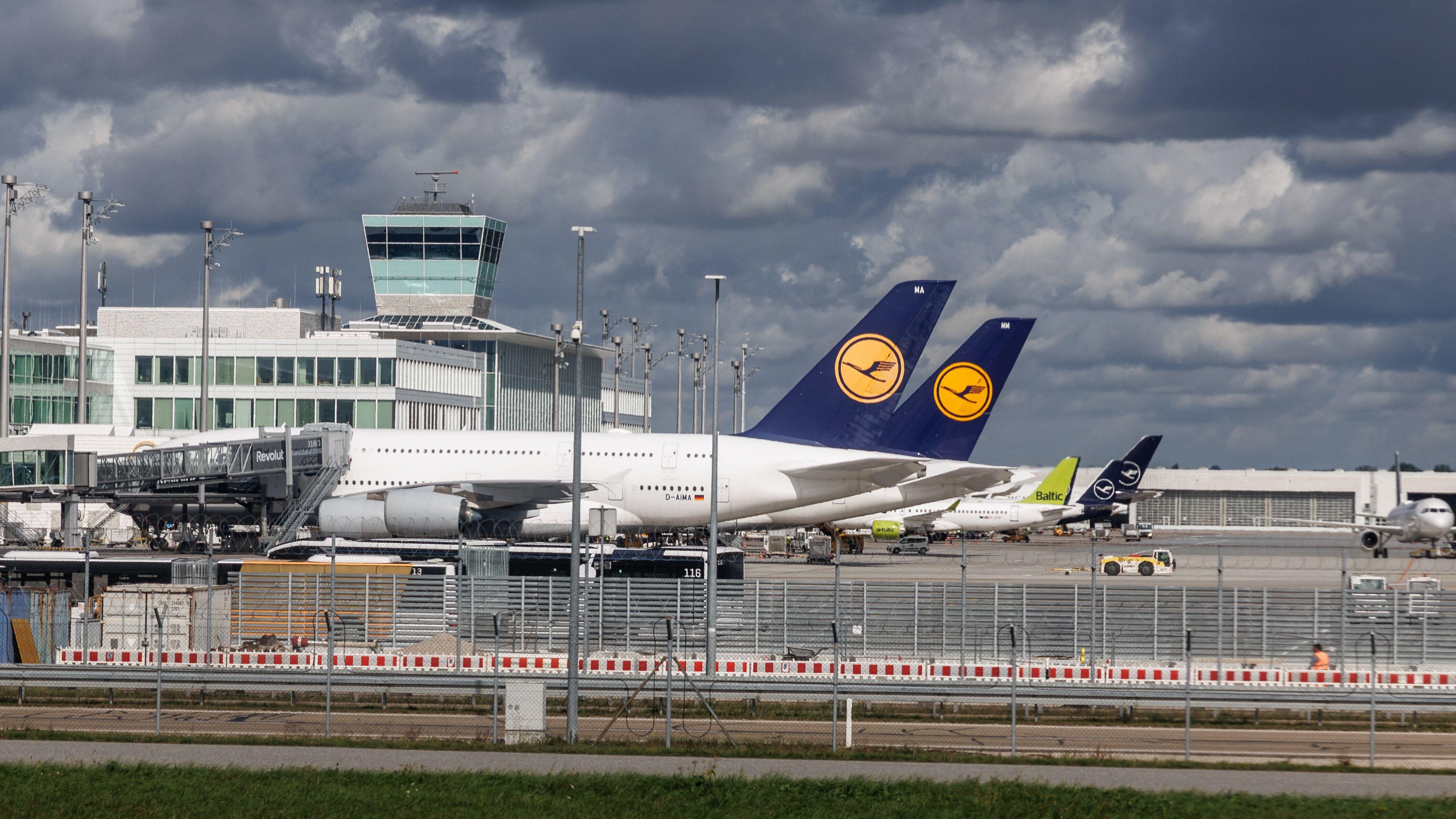 Symbolbild: Flugzeuge der Lufthansa 