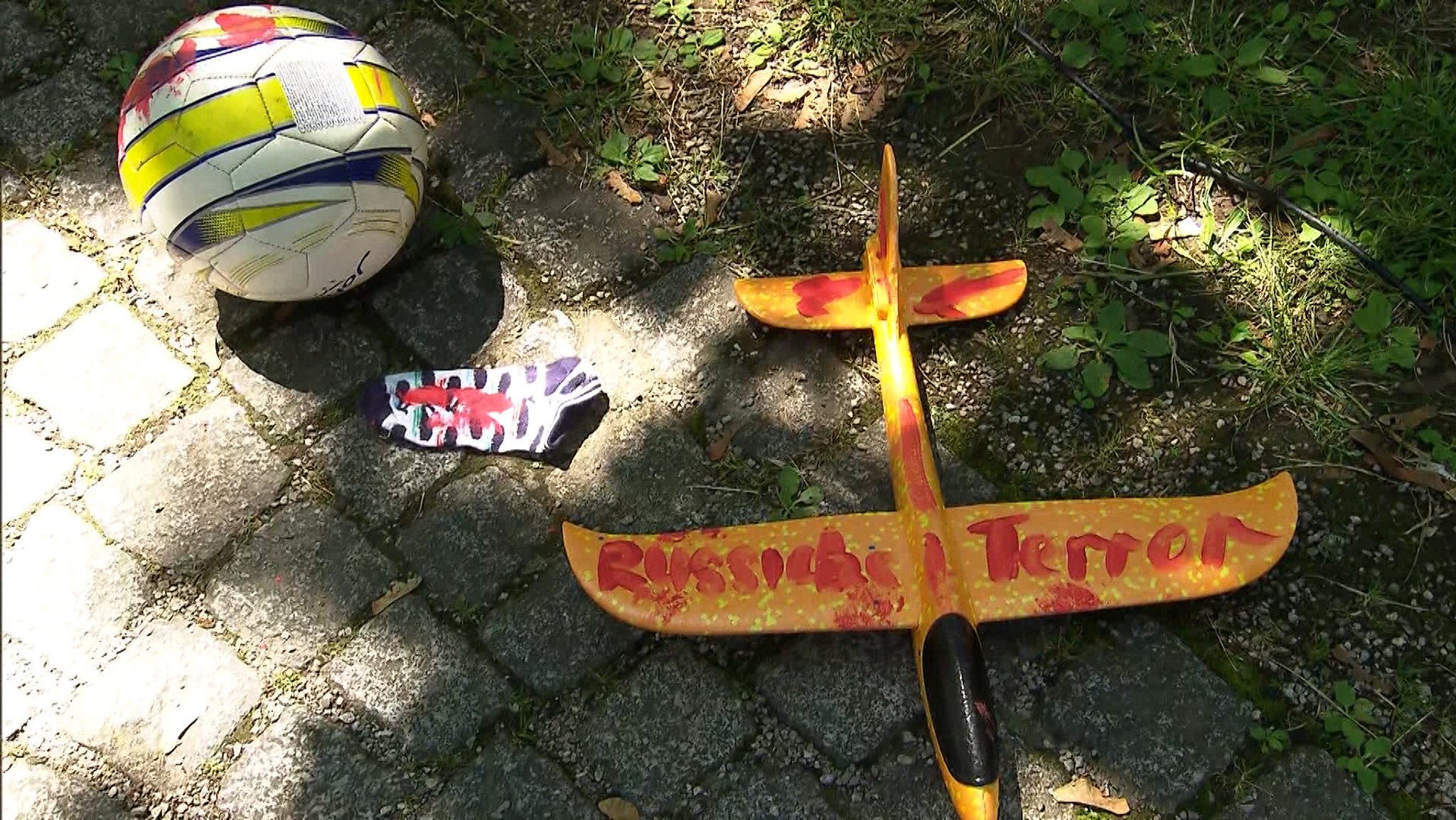 Demonstration in München nach Angriff auf ukrainisches Kinderkrankenhaus