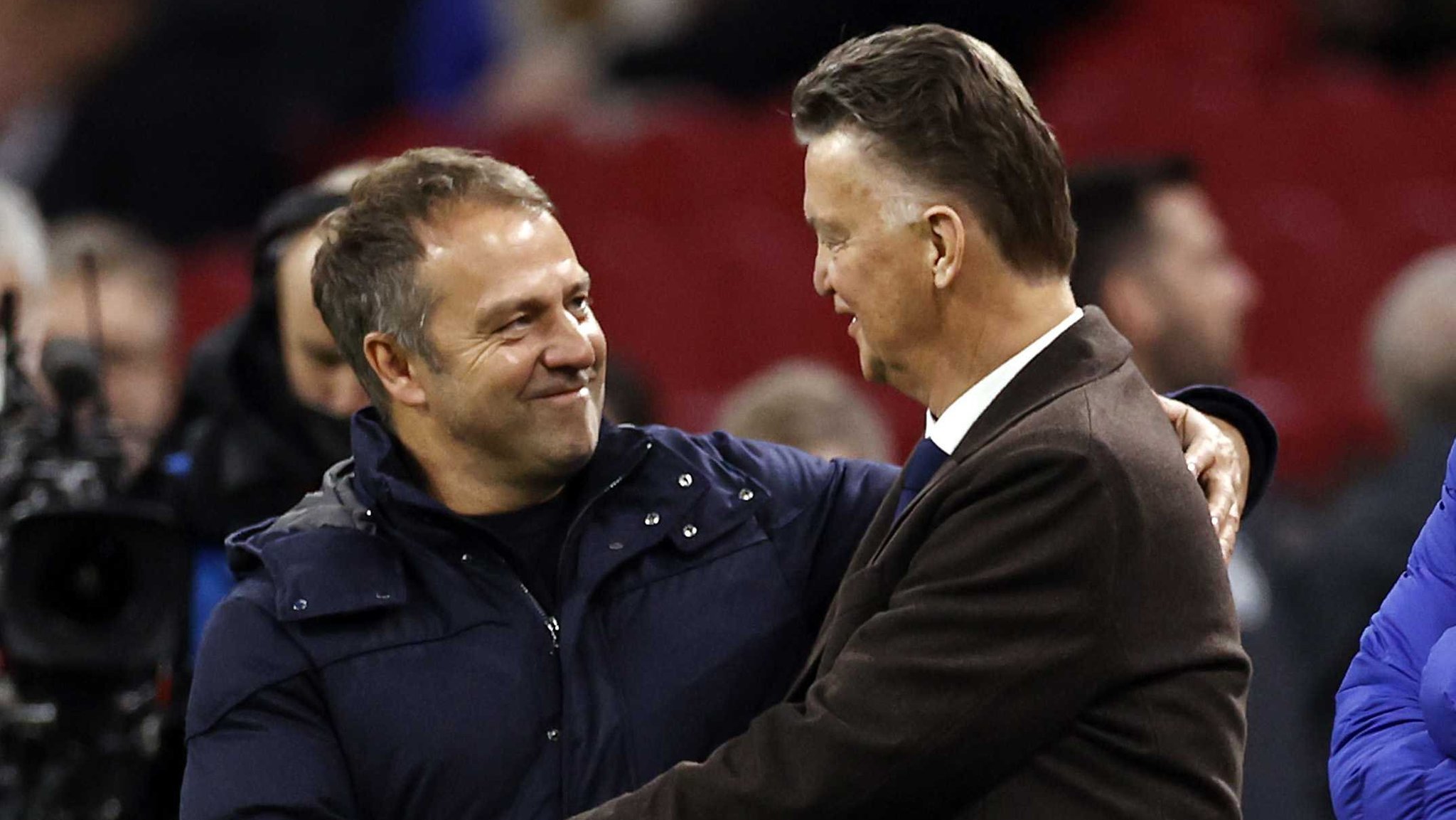 Hansi Flick und Louis van Gaal