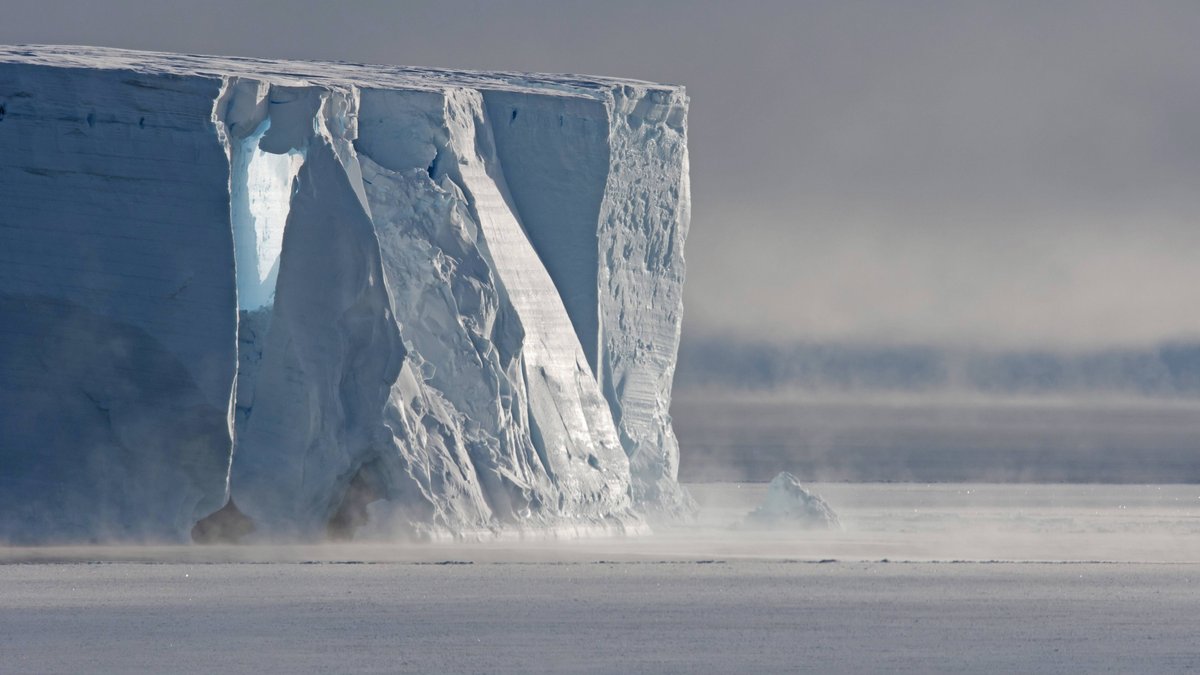 Symbolbild: Kurzzeitig hat der Antarktische Eisschild an Masse gewonnen. Ein Beleg für eine Trendwende beim Klimawandel ist das aber nicht. 