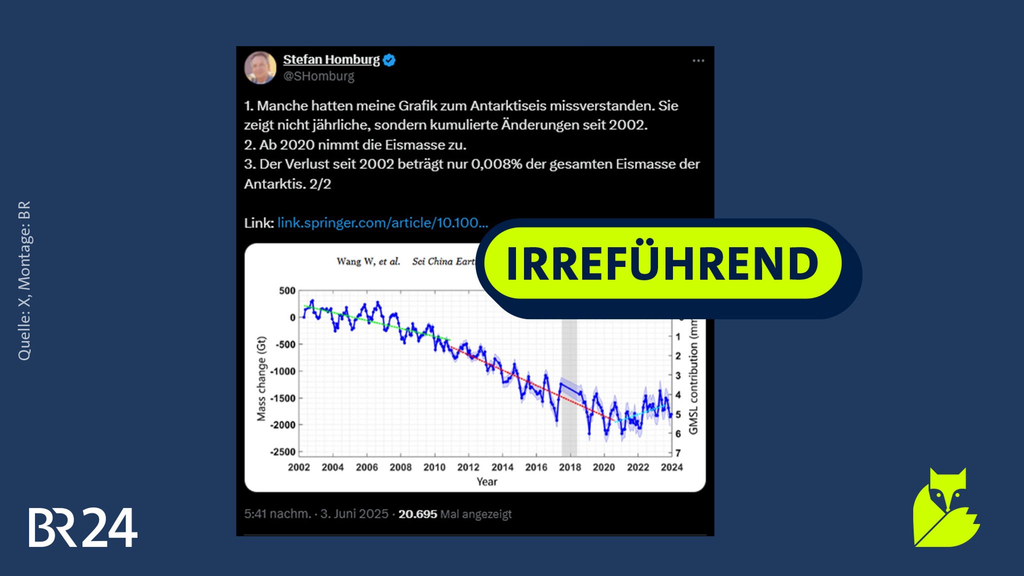 Aufgrund der enormen Größe der Antarktis führen selbst verhältnismäßig kleine Eisverluste zu einem relevanten globalen Meeresspiegelanstieg.