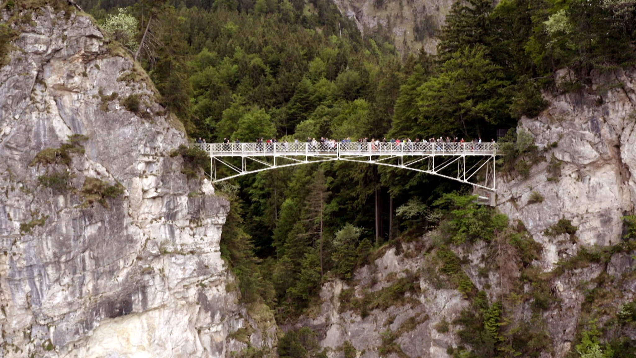 Marienbrücke über die Pöllatschlucht