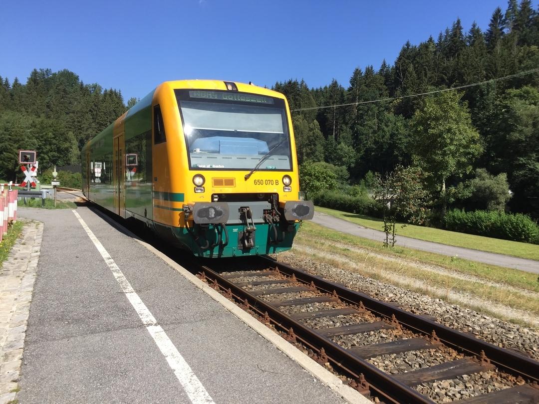 Waldbahn-Strecke Viechtach-Gotteszell