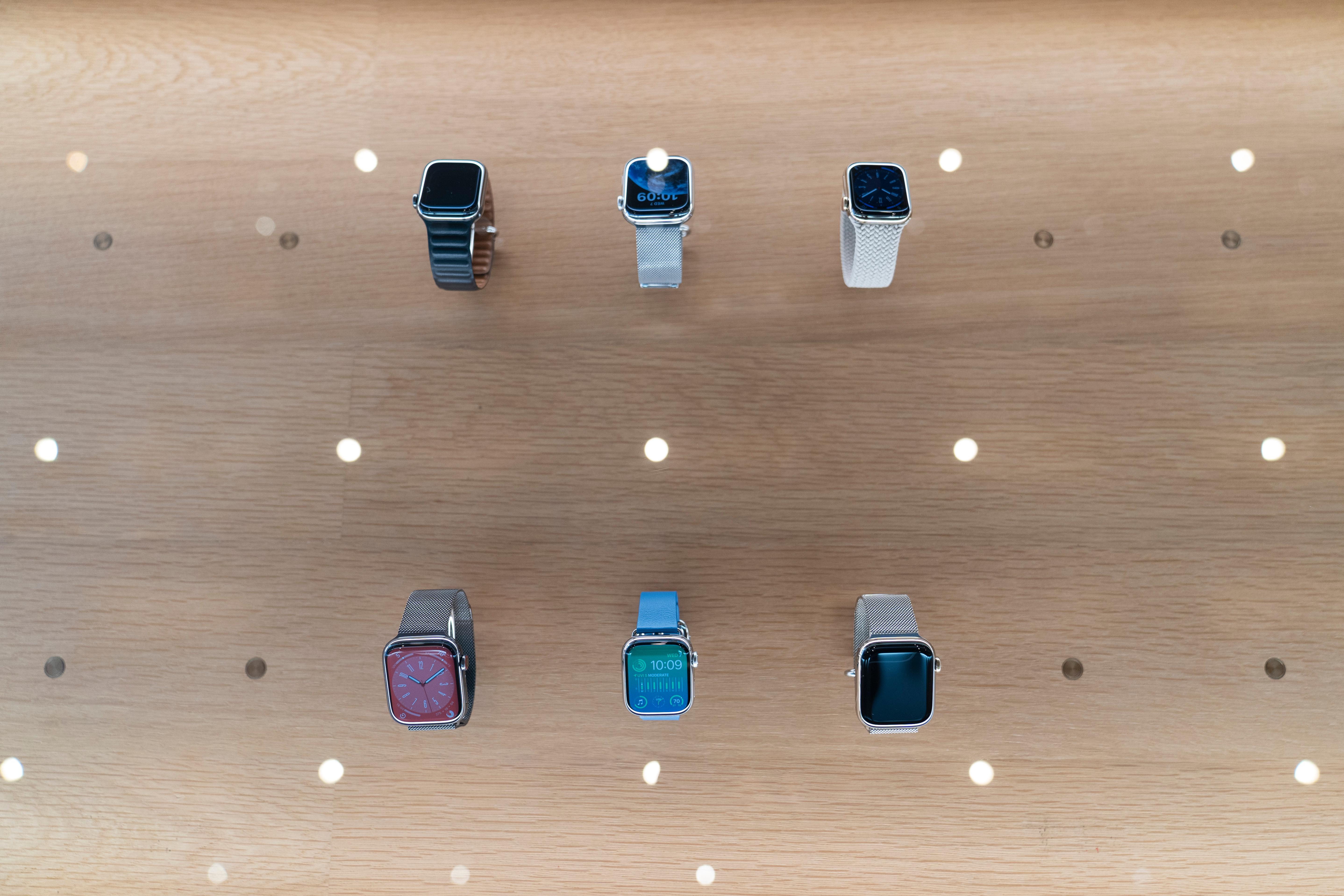 Apple Watches des Modells 8