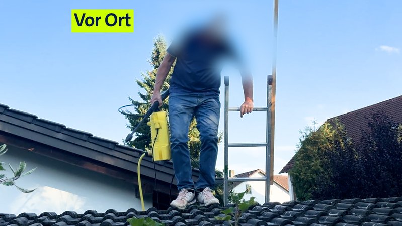 Immer wieder fallen Menschen auf angebliche Handwerker rein, die mit billigen Preisen werben, aber stümperhaft arbeiten. | Bild: BR Immer wieder fallen Menschen auf angebliche Handwerker rein, die mit billigen Preisen werben, aber stümperhaft arbeiten.