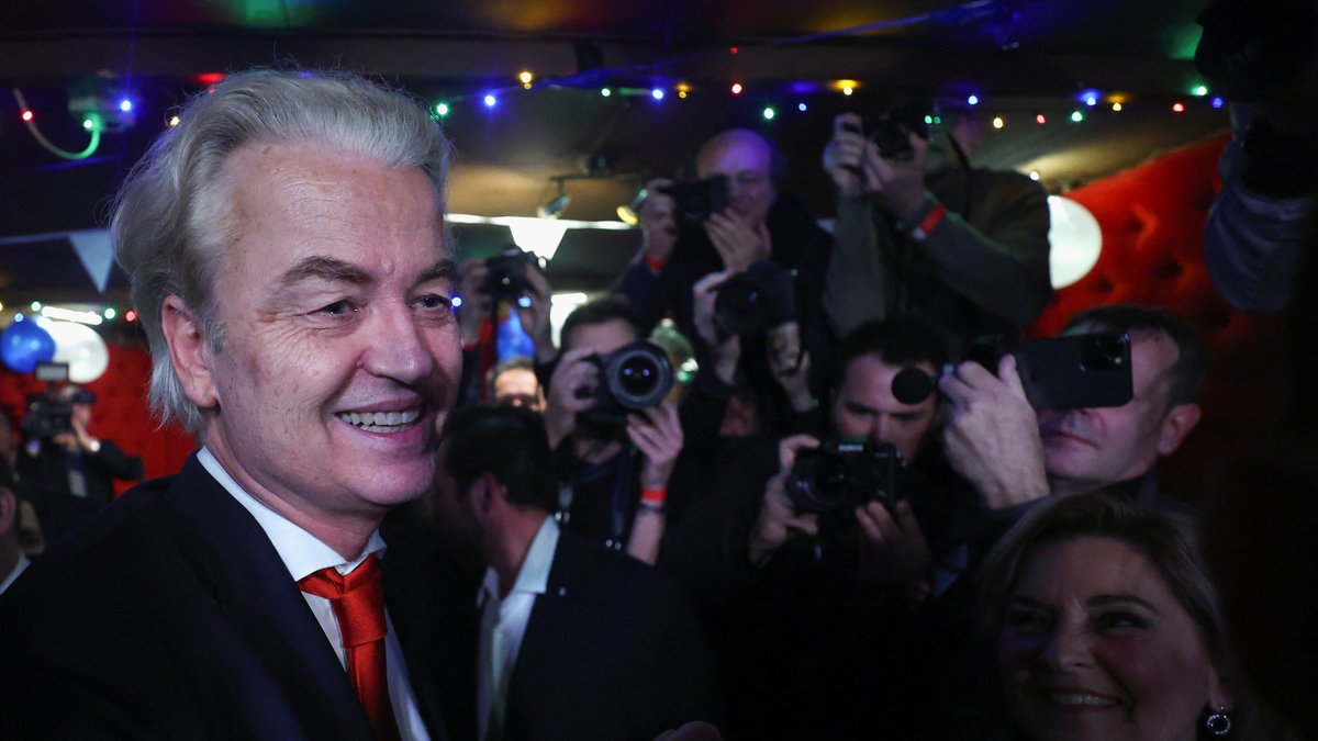 Rechtspopulist Wilders triumphiert bei Wahl in Niederlanden