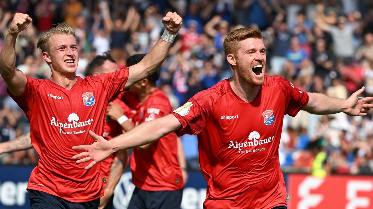Unterhaching feiert Pokal-Sensation gegen Augsburg