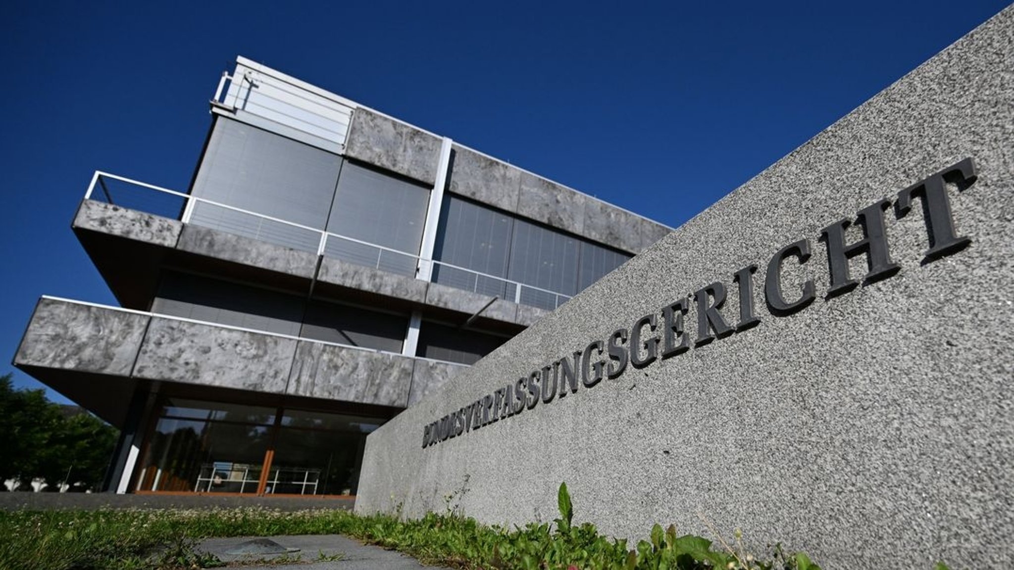 Das Gebäude des Bundesverfassungsgerichts in Karlsruhe.