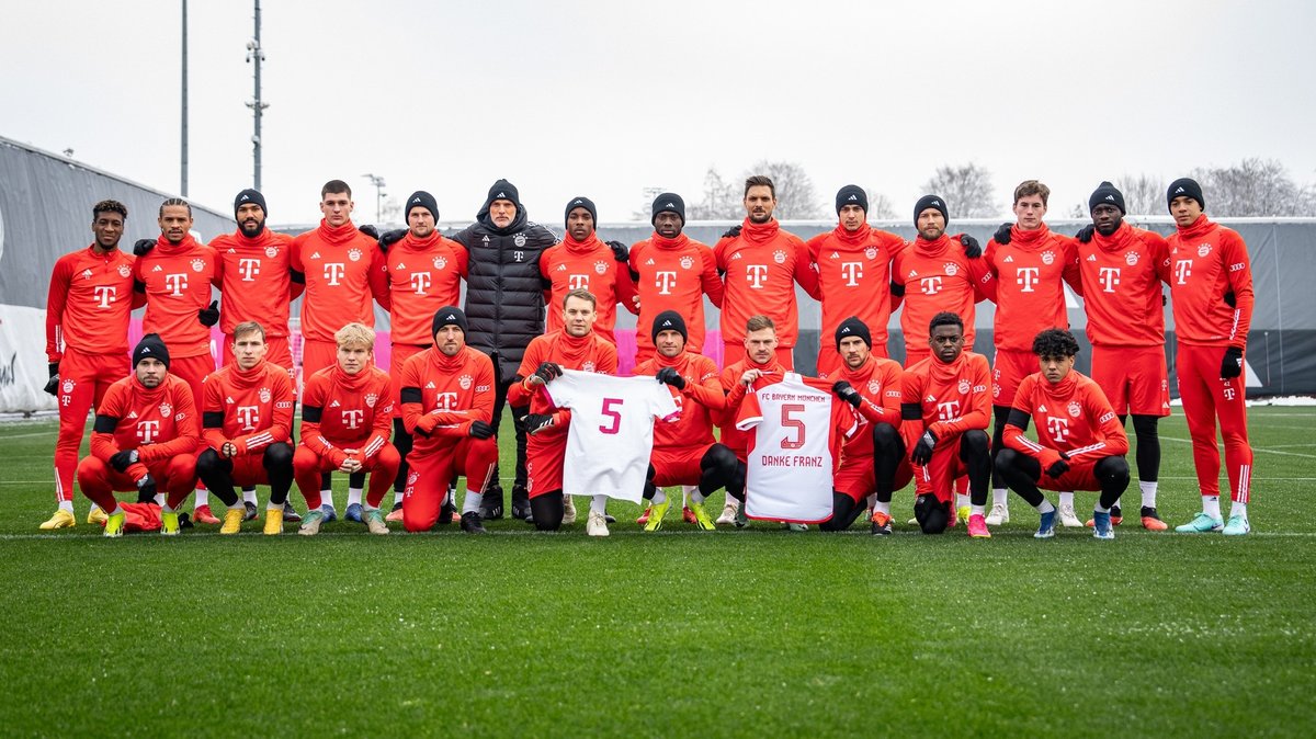 Der FC Bayern gedenkt Franz Beckenbauer
