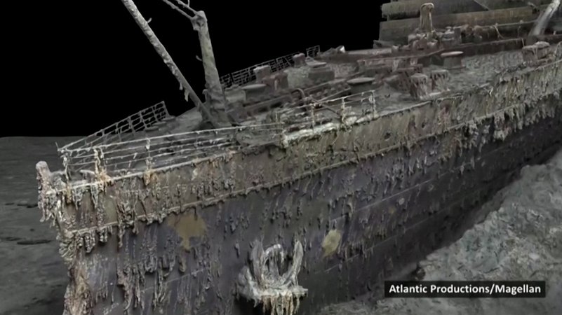 BBC veröffentlichte 3D-Aufnahmen der "Titanic"