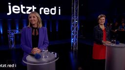 Anna Stolz (Freie Wähler) und Simone Strohmayr (SPD) bei "jetzt red i" | Bild:BR