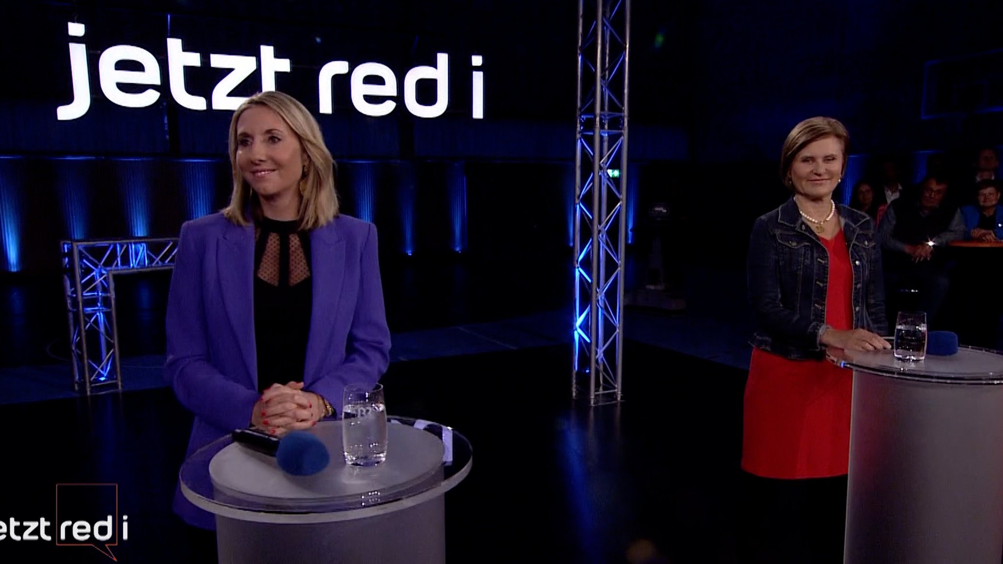 Anna Stolz (Freie Wähler) und Simone Strohmayr (SPD) bei "jetzt red i"