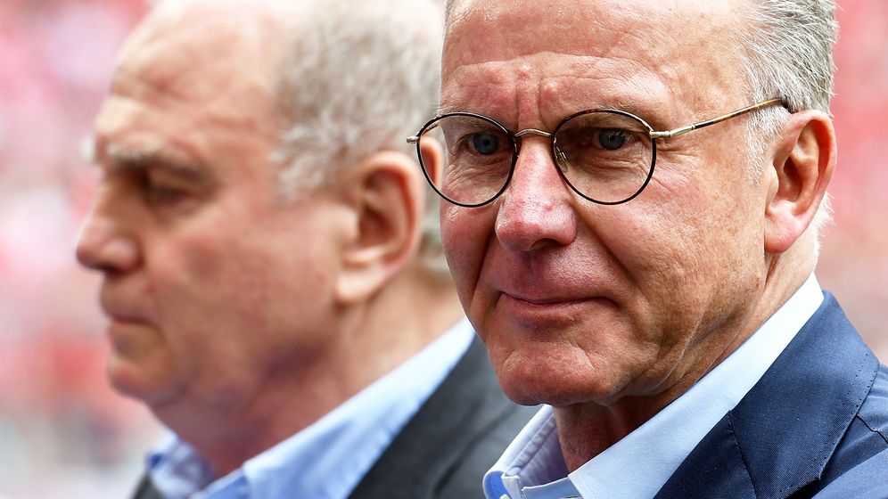 Uli Hoeneß und Karl-Heinz Rummenigge (Archivbild) | Bild:picture-alliance/dpa Uli Hoeneß und Karl-Heinz Rummenigge (Archivbild) | Bild:picture-alliance/dpa
