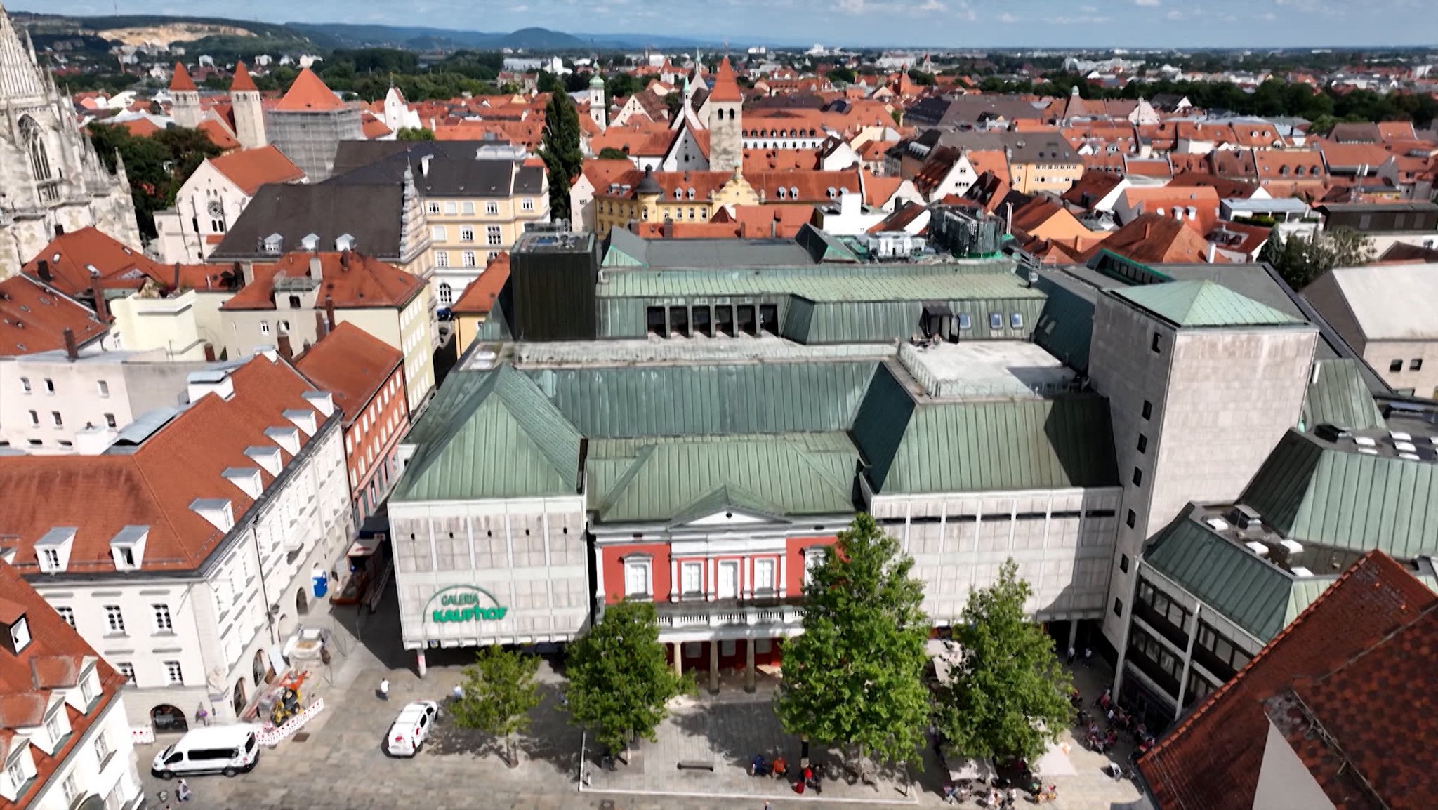 Kaufhof in Regensburger Innenstadt sperrt für immer zu