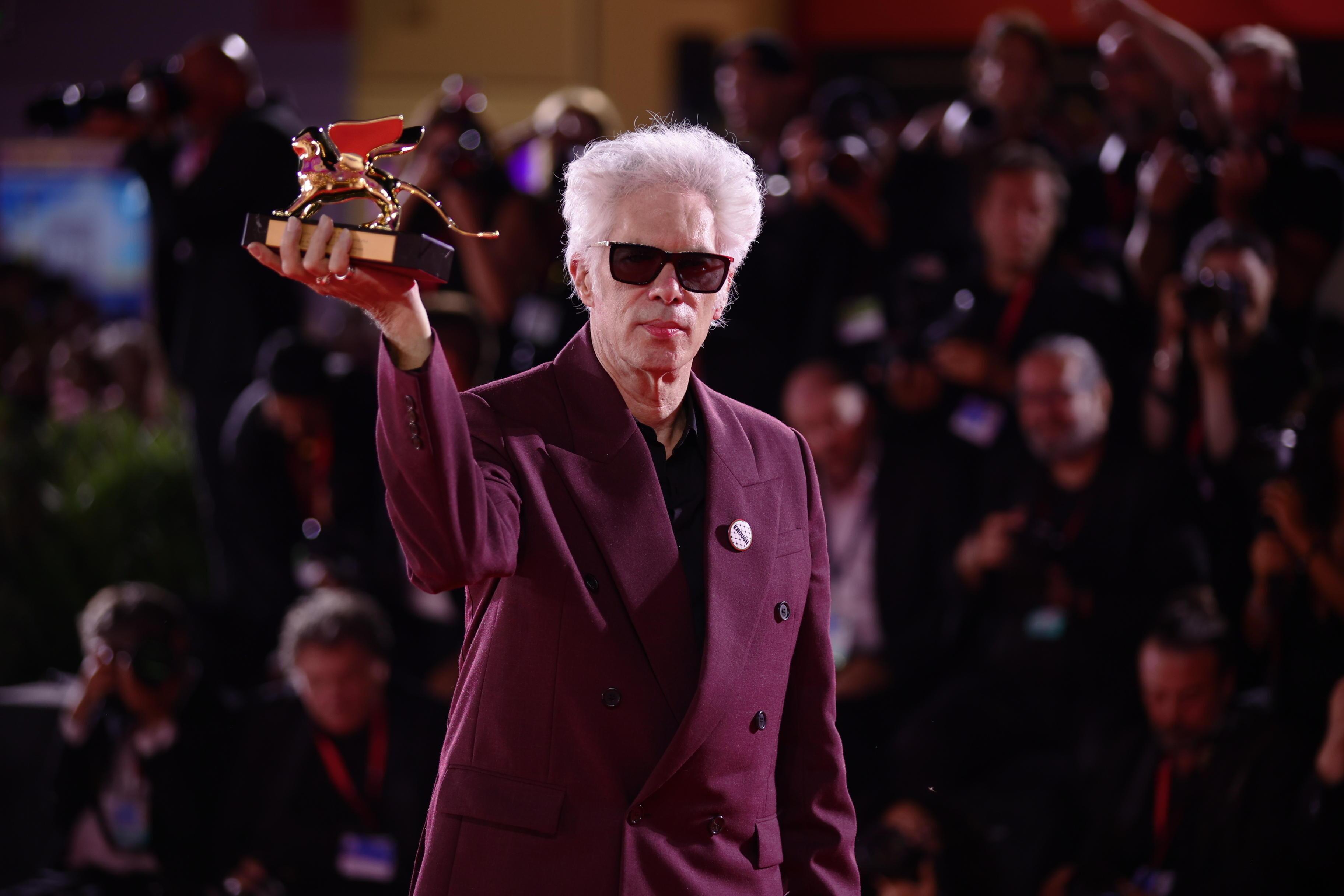 Triumph in Venedig: Jim Jarmusch mit dem Goldenen Löwen.