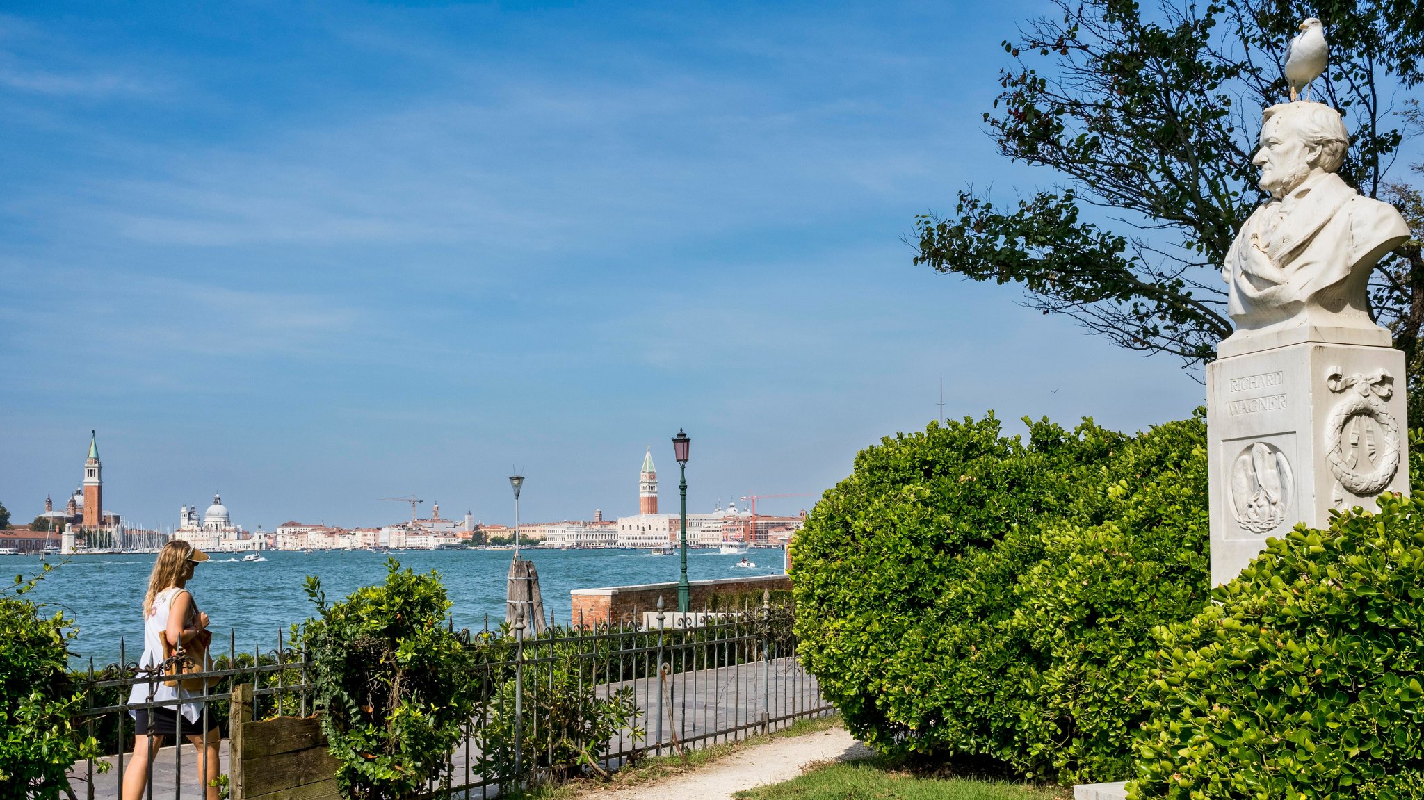 Denkmal Richard Wagner, Giardini della Biennale, Venedig, Italien