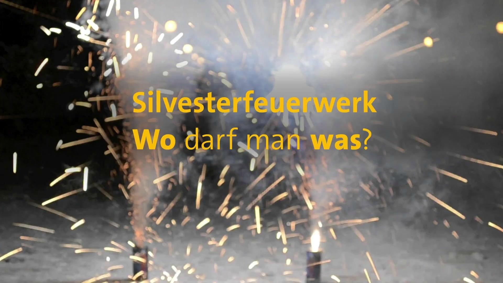 Silvesterfeuerwerk Was Ist Wo Erlaubt Br24