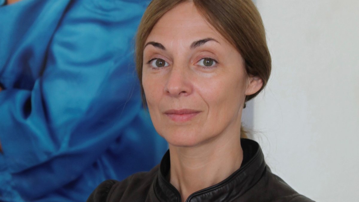 Die ukrainische Schriftstellerin und Künstlerin Julia Kissina