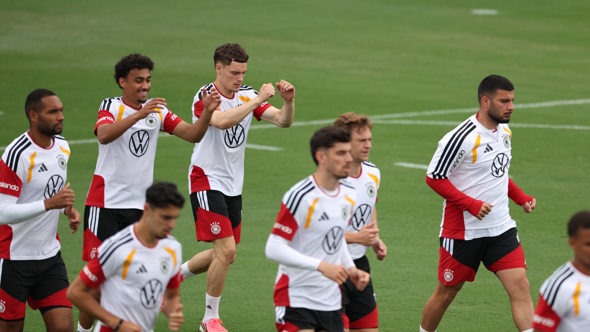 Letzte Trainingseinheiten vor der WM