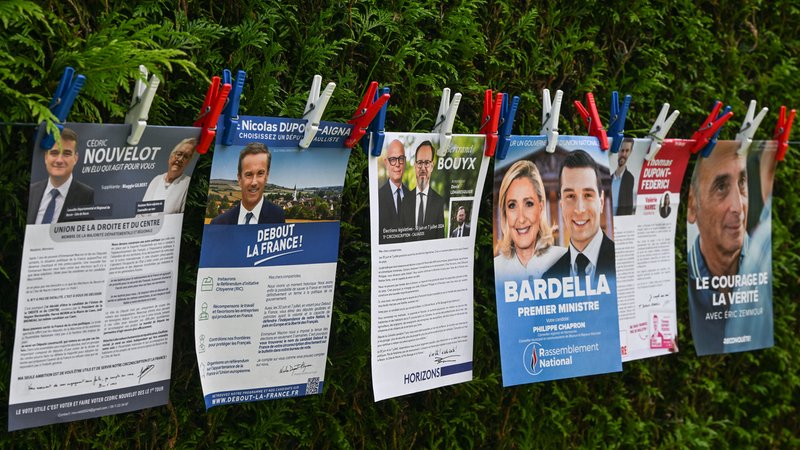 (Symbolbild) Bei den Neuwahlen können die Franzosen über ihr neues Parlament abstimmen.