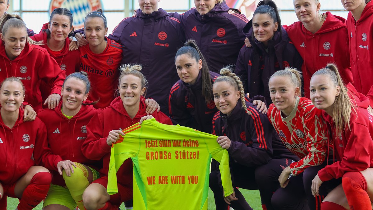 FC-Bayern-Frauen siegen auch für an Krebs erkrankte Grohs