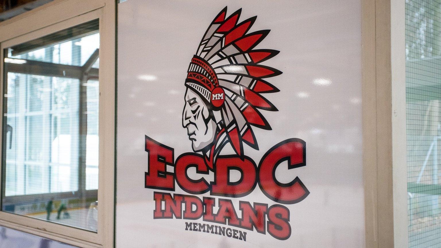 Das Logo des ECDC Indians Memmingen
