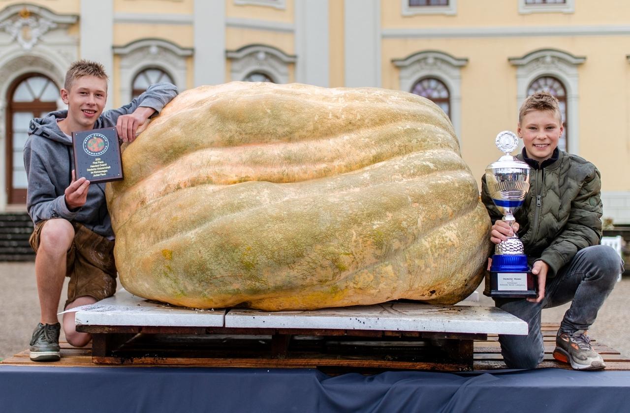 Σχεδόν 800 κιλά – από τη Βαυαρία η βαρύτερη κολοκύθα στη Γερμανία