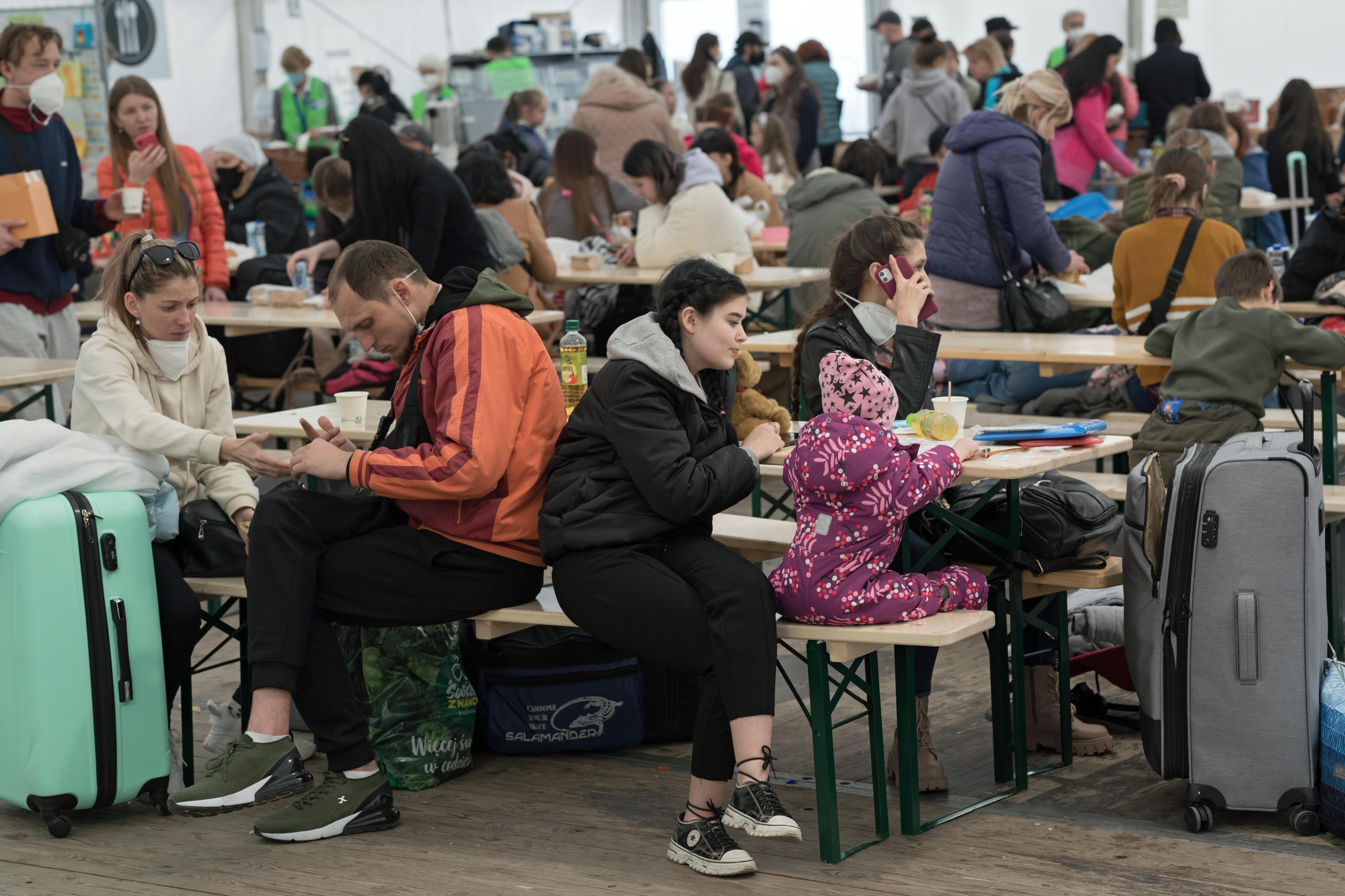 Ukrainische Flüchtlinge 2022 in Berlin (Archiv)