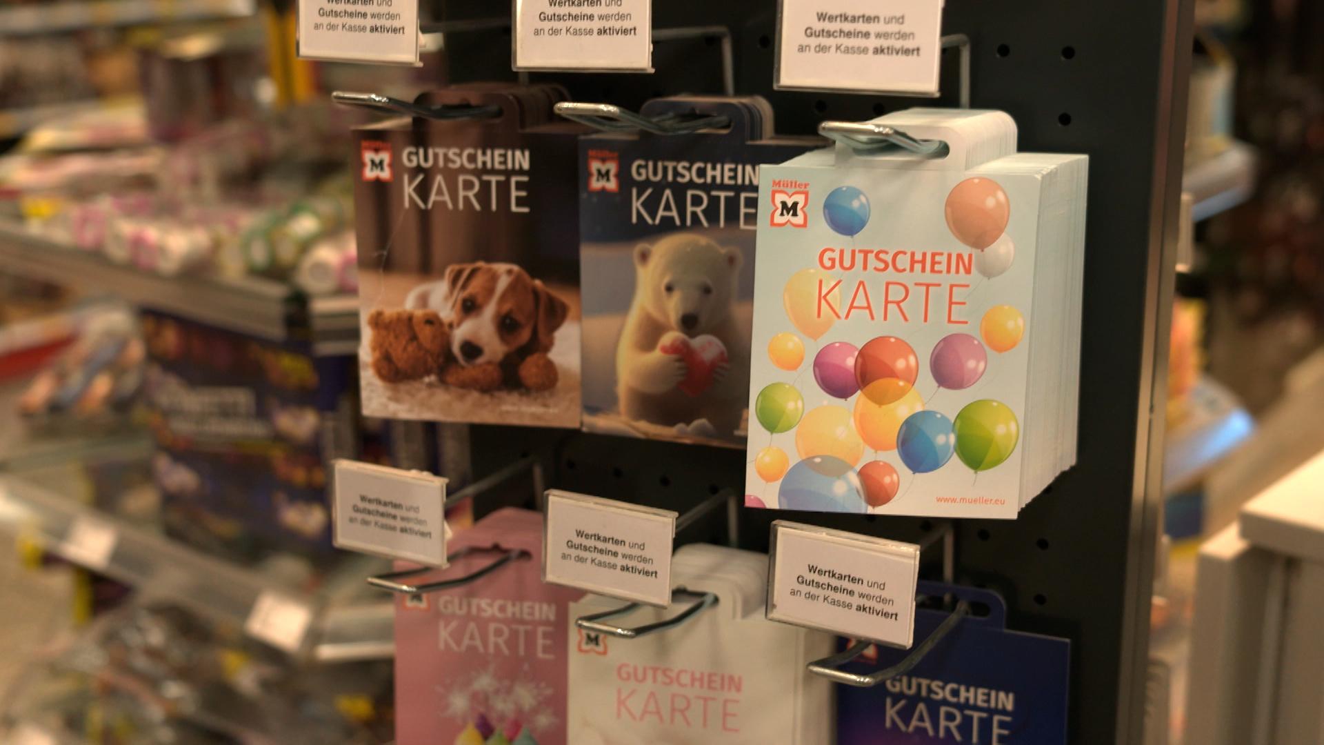 Gutscheine im Obletter (Mueller Group) in der Münchner Innenstadt